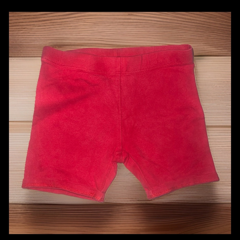Faded Glory Extra Small(4/5) Red Kids Bike Shorts